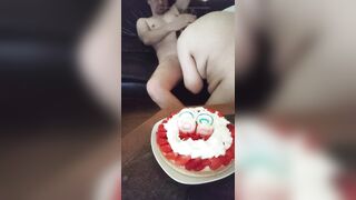 Birthday of a very excited granny 62 years old