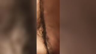 See my puffy butthole flex booty my twat gets filled from behind POV