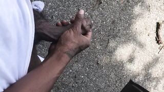 Playing outside the car