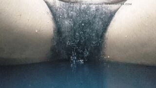 Hawt Wife Large Vagina Close up in Ocean Waves, Standing Up Homemade Sex Carrying