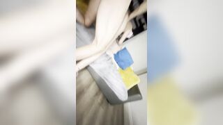 Spouse filming his wife getting banged by her bull on the daybed