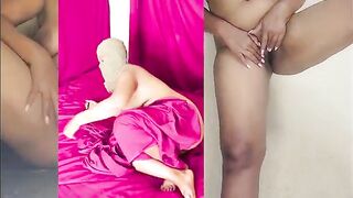 That babe has large nyash mama masturbating