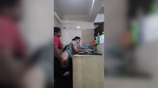 Hot Lalin girl Sex in the Kitchen