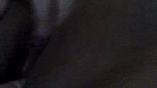 Rubbing my massive clitoris until I cum. Palpitating love button climax