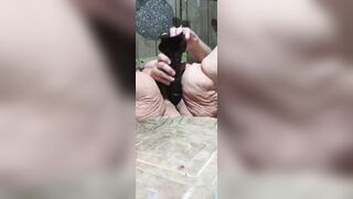 In Her Snatch Goes the Large Ebony Penis