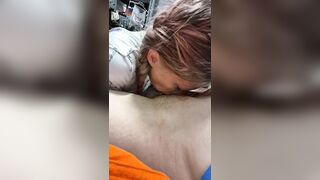 Golden-haired Amature Deepthroat Queen Particular K shows off her skills on wildstyles