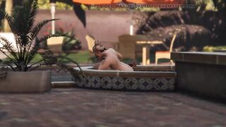 GTA V Franklin and Amanda - Inside Michael's Intimate Bedroom (Part 5)