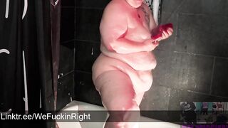 big beautiful woman Bitch Showers In advance of Bbc Session