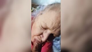 See This Older big beautiful woman Give Her Ally A Oral job!