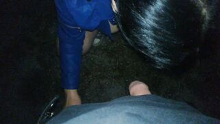 My ex-girlfriend lets me screw her perspired twat in the midst of the park