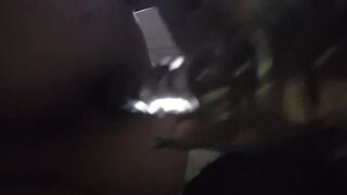 Hawt #PhMilf double penetration's herself for the 1st time with big glass sex tool