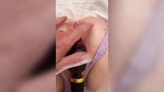Nympho Queen Wife Supplicates For Penis and Gets Cunt Finger Drilled Hard