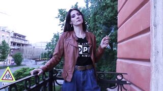 Sexy mother I'd like to fuck Public Smokin' Fetish