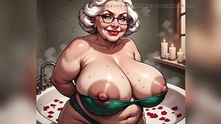 SSBBW Ai Topless Matures