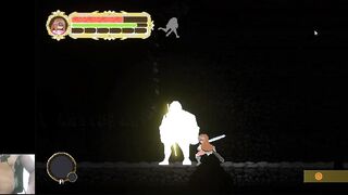 CUTE BLONDIE WARRIOR BANGED BY GIANT BANDIT KNOB - - ERIKA KNIGHT OF THE SUN
