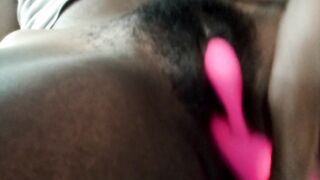 ChelsaBlue trying out a recent dildo