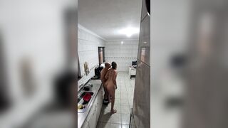 The maid performs blindfold blow job with unfathomable thirst