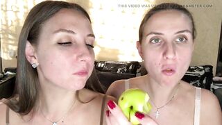 Raw Chew Bite Gulp Tease POV