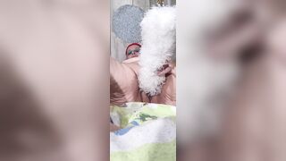 Stepdaddy Catches Princess Pumping Her Fuzzy Coochie What Is That guy Going to Do?