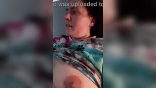 Nasty throat on this sexy wife wench