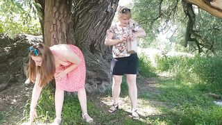2 hotties angel and aged mother i'd like to fuck took off red pants peeing on side of road in public Pee Outdoor Outside Publicly Lesbian babes giving a kiss Sex Porno Hot legs