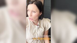 пять облажалась с минетом — пришлось устроить ей урок прямо перед камерой (Часть two, POV)