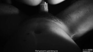 "I'm your wench, bang my butt hard!" - this babe Immodest Talks and impales her butt on my dong until climax (French with subtitles)