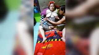 Maye corpulent Amateur Stocking Session For Twat