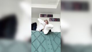 POV Foot Tease: Sneakers Off, Socks Off - Soft Ideal Wrinkled Soles Disclosed (Preview)