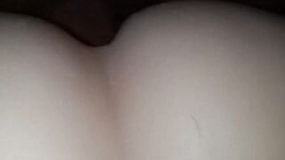 Sneaking in a quickie with my toy snatch previous to I give it a creampie