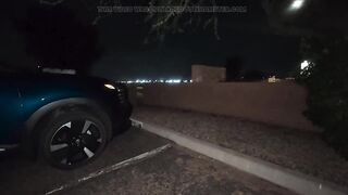 Darksome Parking Lot Public Sex with the Shiesty Mask on!