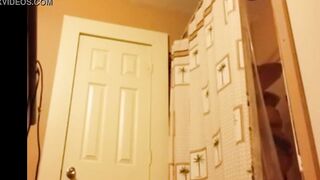 spying on our curvy latin chick mama