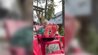 Candid Mother-in-Law's Soft Hawt Penis Destroying Soles!