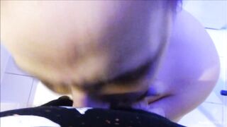 Blue Hair mother I'd like to fuck Doxy Extraordinary Deepthroat Facefuck Sloppy Gagging Oral job