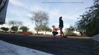 Wife Gave a Sensational Oral pleasure During the time that Undressed in Public!