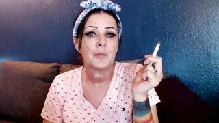 Morning Smokin' Cougar
