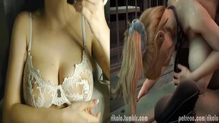 SHEMALE HENTAI DICKGIRL WORSHIP AND COARSE SEX- Futunari Rage React