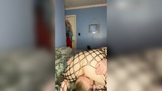 Concupiscent girlfriend sucking dong complication and back shots
