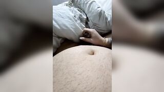 Lustful Step Mamma Jerks off Step Son to Helps With Low Erection in Share Couch
