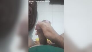 One more clip of a aged guy from Osasco, SP, masturbating.