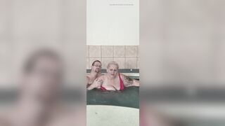 big beautiful woman Princess Sucking His Dick Underwater with Her Nasty Stepfather