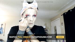 Quick Applied Aged Make up
