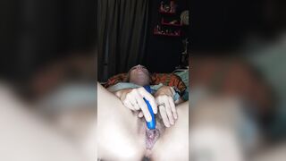 Multiple Intensive Orgasms for Bored Mama - Real Female Climax Throbbing Cunt