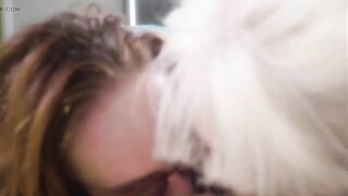 Aged MILFs Savanna and Marvalee Share One Fortunate Weenie
