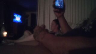 Vicious Latino Stud Caught Jerking Of To Cute Brunette hair Playing Movie scene Games
