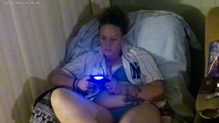 This babe Turns Me On Whilst Her Pants Are Getting Soaked Whilst Playing Episode Games