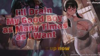 Feral Fdom Drains Your Balls Over and Over CUM IN HER BREED HER DO IT ASMR
