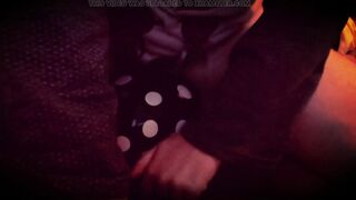 Bedroom Looning: Enormous Latex Inflation & Play with hot pee