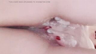 Redhead mother I'd like to fuck Squirts in the Shower