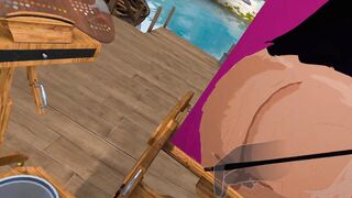 PAINTING BUTT IN VR (FEAT. MY BUTT)